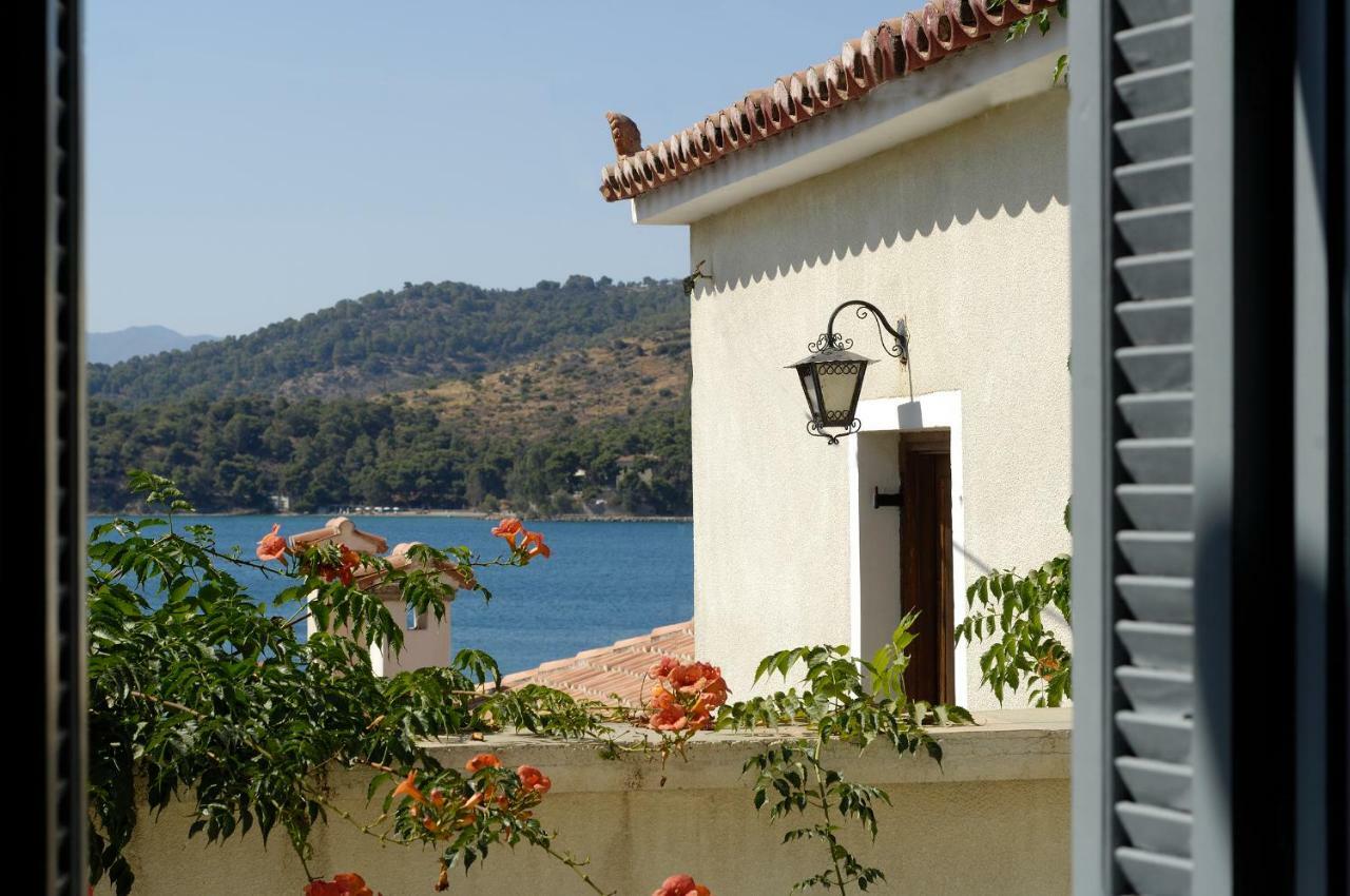 Sto Roloi Island Houses Poros Town Esterno foto